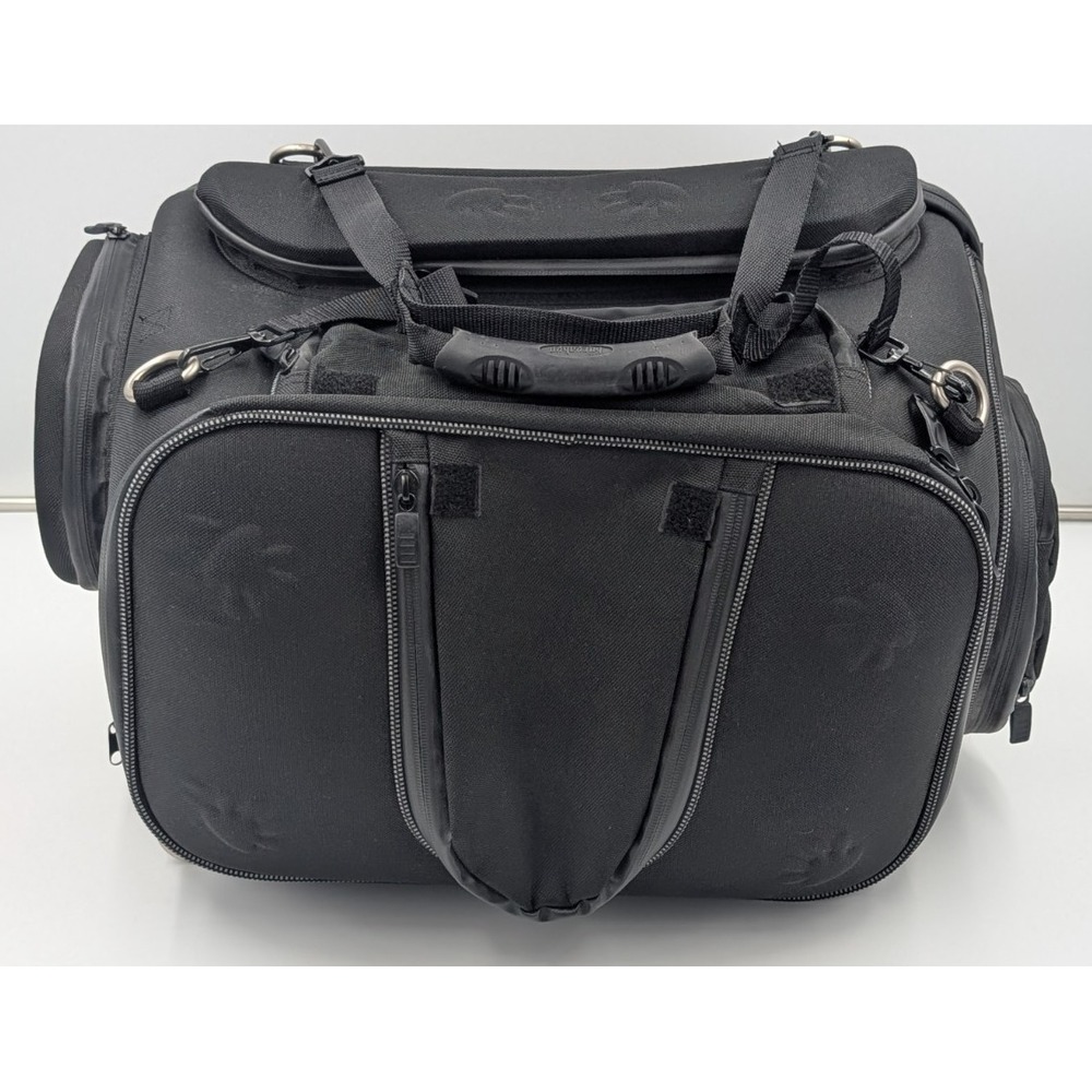 Kuryakyn Pet Palace Carrier Black Motorcycle Travel Comfort Liner 4199 W/ Straps